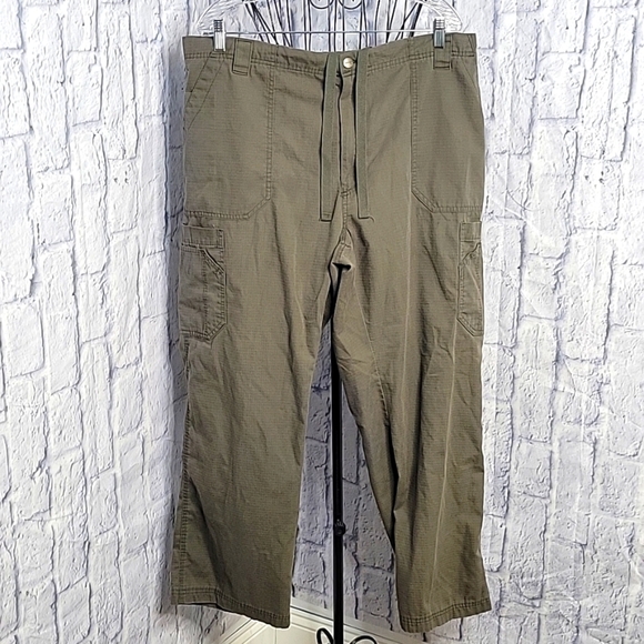 CARHARTT Men's‎ Olive Green Medical Cargo Scrubs - Picture 1 of 6